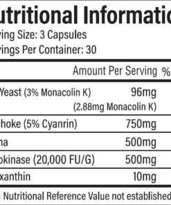 Alternative view of Trained by JP Nutrition - Heart Care