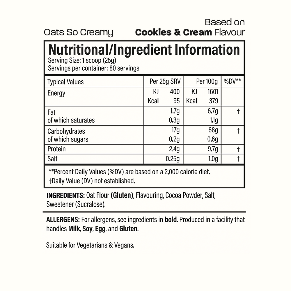 Trained by JP Nutrition - Oats so Creamy - Image 7