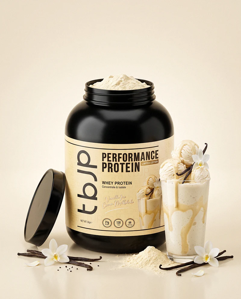 Trained by JP Nutrition - Performance Protein 2kg in TUBS (LIMITED EDITION) - Image 5