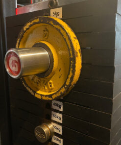 Alternative view of GymPin - The MiniPin RAW Finish