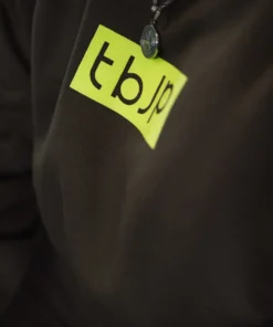 Hoodie - Black with Lime Piping - Image 6