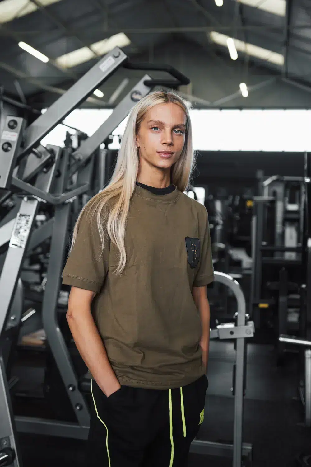 T-shirt - The Shield Tshirt in Olive - Image 5