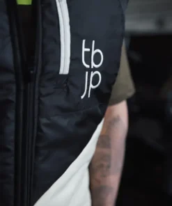 Gilet insulated - tbJP Insulated Gilet in White - Image 3