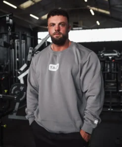 Sweater - Hard Work Wins Sweater in Grey - Image 6