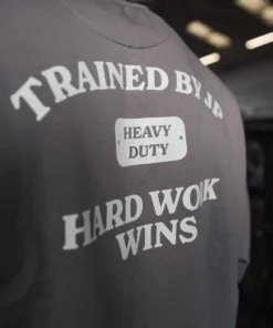 Sweater - Hard Work Wins Sweater in Grey - Image 7