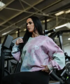 Sweater - Pastel Multicolour Tie Dye - Image 8