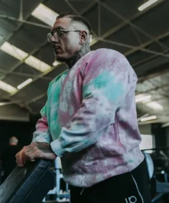 Sweater - Pastel Multicolour Tie Dye - Image 6